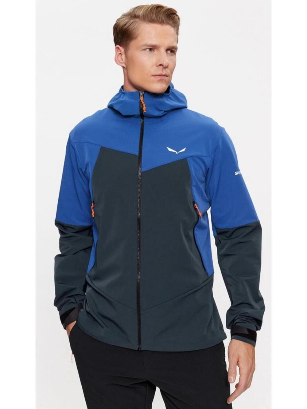 Salewa Softshelljacke Sella DST 28468 Blau Regular Fit brand new size 52(XL)
